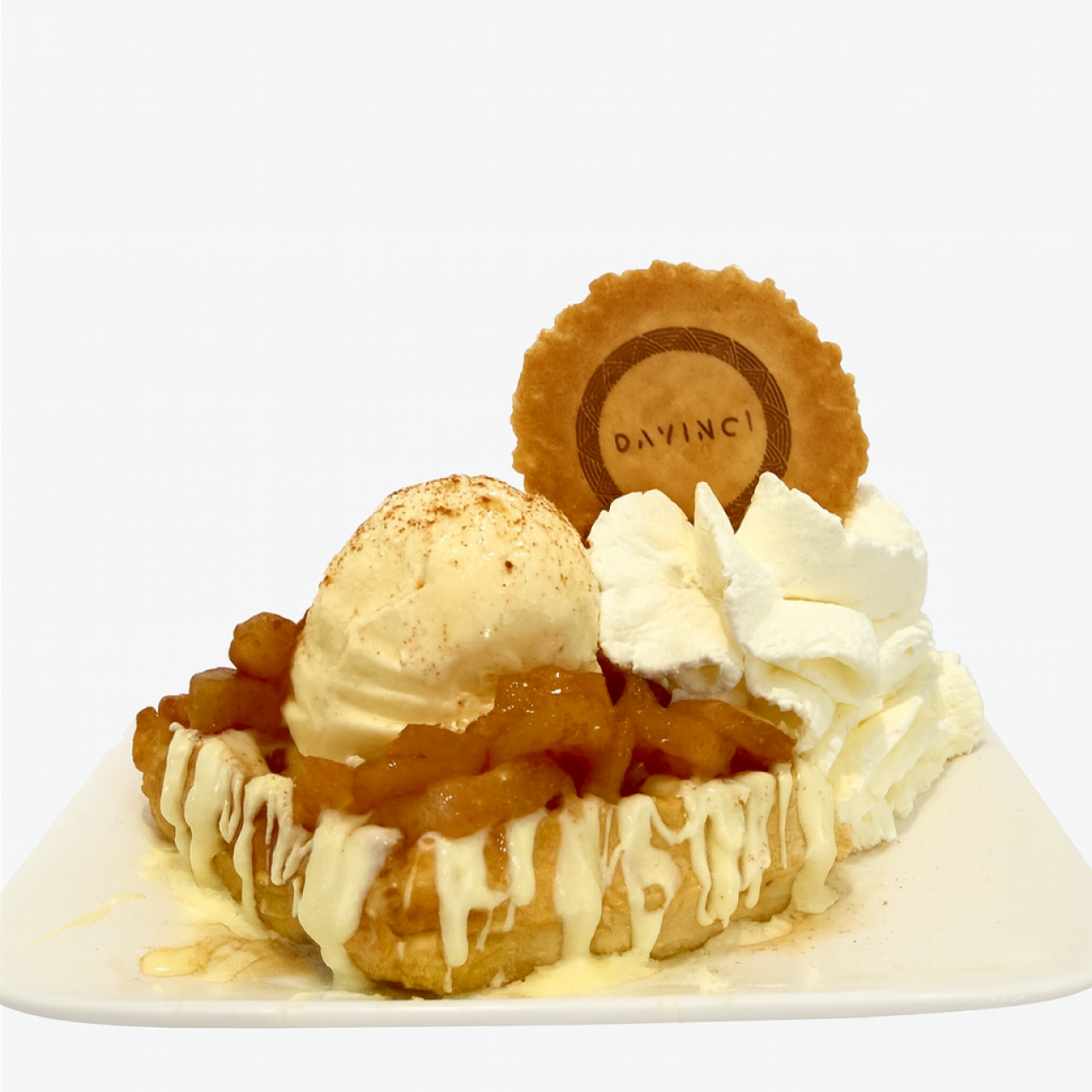 Jabolčna pita vafelj