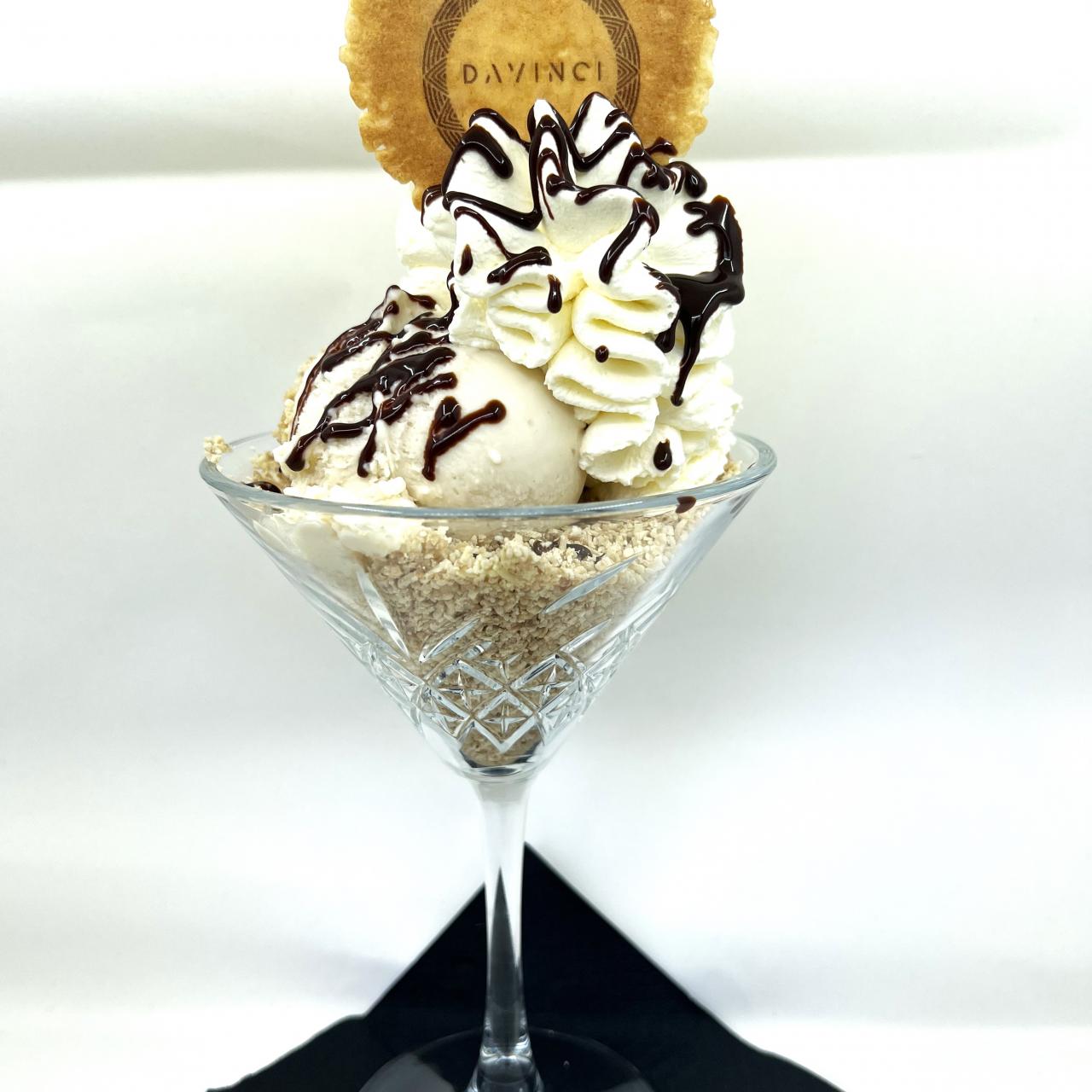 Kostanjev pire s sladoledom